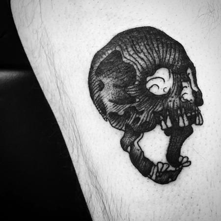 Tattoos - beppe skull - 128692